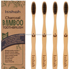 Natural Wood <b>Toothbrush</b> Smooth Finish Compostable Manual Utensil For Corporate Functions And Sustainable Brands - Product Image 2