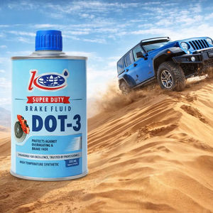 น้ำมันเบรกไฮดรอลิก Fleet Pro DOT 3 ขนาด 355 มล. น้ำมันหล่อหล่อลื่นประสิทธิภาพสูงสำหรับรถยนต์ จักรยานยนต์ รถบรรทุก ใช้ได้ทุกสภาพอากาศ - Product Image 1