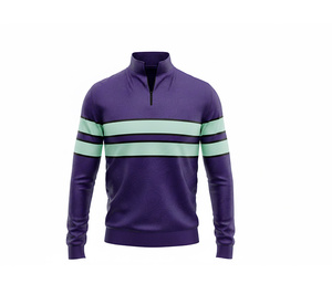 Dry Fit Sublimation Quarter Zip Jacket Manufacturer <b>Men</b> Women Youth Sportswear Quick Dry Team <b>Pullover</b> - Product Image 5
