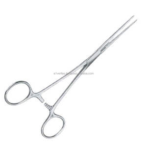 Pinzas de Arteria Bainbridge Rectas/Curvas A-1 VERITAS de Calidad Premium, Instrumentos Quirúrgicos Manuales Reutilizables de Acero Inoxidable | - Product Image 3