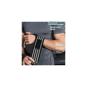 Custom Cashmere Fitness Weightlifting Wrist Wraps Breathable Lightweight Professional Protection Non-Slip <b>Hand</b> Support Gym Hook - Product Image 3