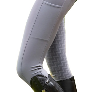 Pantalones de Montar a Caballo de Alta Calidad, Elásticos en 4 Direcciones, Leggings, Ropa Ecuestre, en Tela Técnica con Tacto Suave - Product Image 1