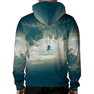 Dernier design, sweats à capuche en coton 100% pour l'hiver, sublimation, fabriqués au Pakistan, tissu polaire, haute qualité, streetwear - Product Image 6