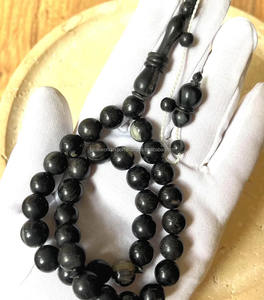 Rosario Islámico de 33 Cuentas, Misbaha Turca del Golfo, Tasbih de Oración, Tallado en Cuerno de Búfalo Blanco, Artesanía Natural para Musulmanes - Product Image 3