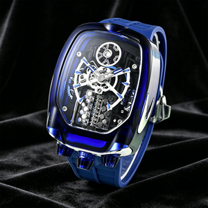 Nuevo Reloj Mecánico de Lujo para Hombre, Diseño Popular 2026, Tendencia de Moda, Caja Tonneau de Acero Inoxidable, Correa de 20 mm - Product Image 4