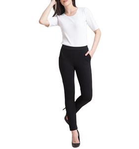 Pantalones de Pierna Ancha de Cintura Alta para Mujer, Ropa de Primavera, Ajuste Holgado, Formal, Casual, Ecológico, Transpirable, Mezcla de Nailon/Algodón 2026 - Product Image 3