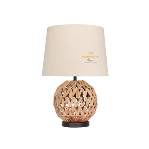 Abat-jour en rotin tissé à la main en gros, style rustique, lampes suspendues et de table en bambou pour hôtels, abat-jour et caches-lampes faits à la main - Product Image 6