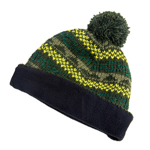 หมวกบีนนี่ไหมพรมนอร์ดพีค สำหรับทุกเพศ อุ่นสบายในฤดูหนาว บุขนแกะ รับผลิตตามแบบ OEM พร้อมปักโลโก้ ขายส่ง ผู้ผลิตส่งออก - Product Image 2