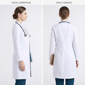 Blouses de laboratoire médicales, blouses de laboratoire hospitalières, blouses chirurgicales longues pour médecins - Product Image 3