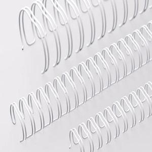 WIRO RING 16mm 2:1 Manual <b>Book</b> Binding Wiro Ring (<b>White</b>) 50 PCS - Product Image 1