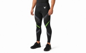 Leggings de compression MMA pour hommes, longueur intégrale, taille mi-haute élastique, séchage rapide, respirants, pour yoga, gym et entraînement, durables - Product Image 3
