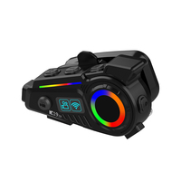 Auriculares para Casco de Motocicleta con Cámara 4K Manos Libres, Bluetooth 6.0, Estéreo HiFi, Reducción de Ruido por IA, Impermeables IP65 y Batería de Larga Duración
