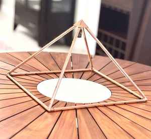 Ensemble de pyramides en cuivre naturel pur pour la manifestation de la prospérité, la croissance de carrière et la création d'un environnement positif, disponible en gros - Product Image 4