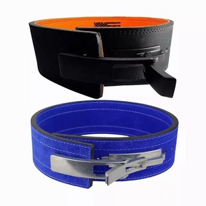 Cinturón de levantamiento de pesas con hebilla de palanca para gimnasio, cinturón de entrenamiento de cintura de 13 mm, disponible a los mejores precios - Product Image 6