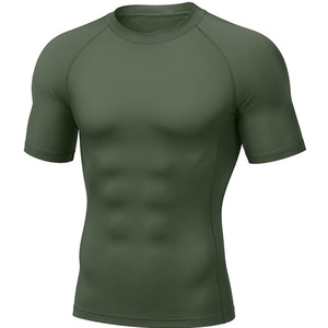 Custom Sportswear Rash Guard <b>Men</b> Long Sleeve <b>Compression</b> <b>Shirt</b> Breathable Quick Dry Outdoor Training Apparel - Product Image 3