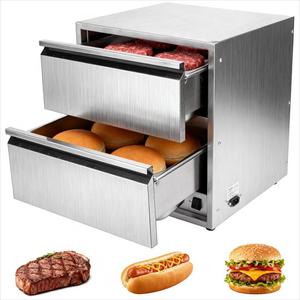 Catering Hall Office Home Travel Portable Stainless Steel <b>Electric</b> Bun Warmer Adjustable Temperature <b>Electric</b> Lunch Box Food War - Product Image 2