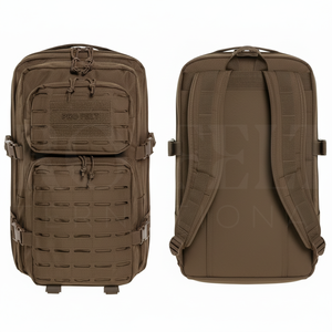 Sac à dos de voyage pour ordinateur portable en nylon imperméable de qualité supérieure, personnalisé avec logo en caoutchouc, multi-poches, pour hommes - Product Image 5