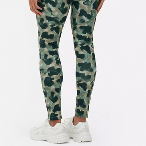 Trendy Custom <b>Yoga</b> Leggings High Waist Full Length Camouflage <b>Yoga</b> Leggings <b>With</b> <b>Pockets</b> Four-Way Stretch Women's <b>Pants</b> - Product Image 4