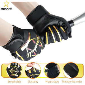 Classic Youth Baseball Batting <b>Gloves</b> - Extra <b>Grip</b>, Enhanced Optimal, Shock Absorption, Breathable and Stretchy Softball <b>Glove</b> - Product Image 4