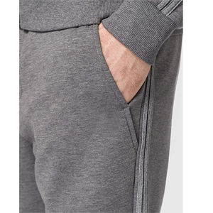 Ensemble de survêtement 2 pièces pour homme coupe ajustée délavé à l'acide avec veste zippée intégrale et pantalon décontracté doublure polaire respirant vêtements de sport - Product Image 4