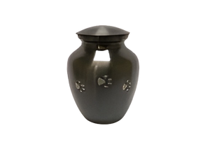 Urne funéraire artisanale en aluminium AG Metal Exports, design Art Déco, capacité personnalisable, vase de table, urne compétitive - Product Image 5