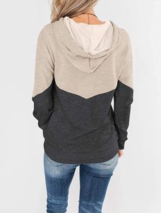 Sweat à capuche oversize personnalisé en molleton épais brodé pour homme et femme, style streetwear avec imprimé design - Product Image 4