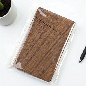 <b>Rustic</b> Wooden Business Card Holder | <b>Desk</b> Organizer | Natural Wooden Card Display - Product Image 4