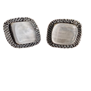Bague en argent plaqué, magnifiquement polie, avec cristal naturel de qualité supérieure et nacre, vente en gros - Product Image 2