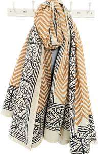 New Arrival Summer Women's Cotton Long <b>Scarf</b> with Leopard Print Lightweight & Breathable Beachwear - Product Image 5