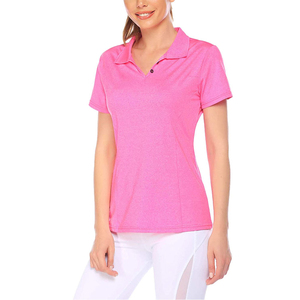 Summer Breathable Quick Dry Women Polo Shirts New Design Custom Made <b>Plain</b> Casual Wear Polo Shirts For Ladies - Product Image 2