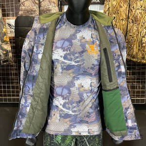 Chasse Camouflage hommes tactique isolé veste respirant avant poitrine poche Camo chasse veste chasse équipement - Product Image 6