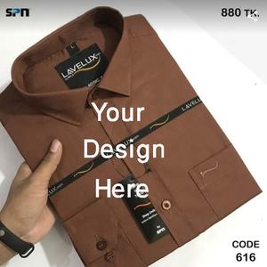 Chemise de bureau multicolore à la mode pour hommes de haute qualité Tissu doux à manches longues Fabricant du Bangladesh - Product Image 2