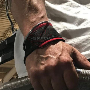 Correas antideslizantes para levantamiento de pesas, acolchado de algodón, soporte cómodo para las muñecas, correas de levantamiento de alta resistencia, costuras reforzadas, ligeras - Product Image 5