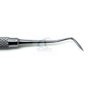 Outil de sculpture dentaire Hollenback Carver en acier inoxydable, réutilisable, autoclavable, pour amalgame et composite, certifié CE ISO OEM - Product Image 3