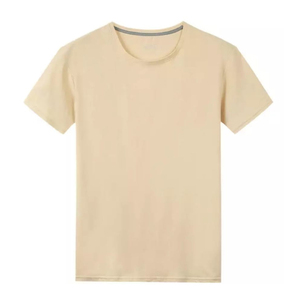 Camisetas Oversize Nuevas 2026 para Hombre, Camisetas de Cuello Alto 100% Algodón Grueso, Camiseta Oversize Lisa de Cuello Alto para Hombre - Product Image 2