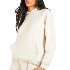 Chándal de invierno liso para mujer, de lana y pantalón de chándal Sudadera con capucha, conjuntos de traje para correr, conjunto de chándal Unisex personalizado 2026 - Product Image 2