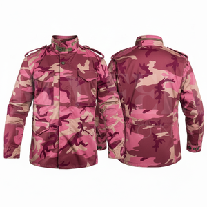 Chaqueta de Trabajo de Camuflaje Personalizada de Primera Calidad a Precio Económico al por Mayor, Talla Grande, Cierre Frontal con Cremallera, Corte Holgado - Product Image 6
