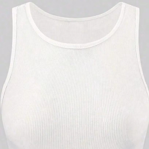 Wholesale Stretchable Crop Cami Top Women Wear Summer Styling Slim Fit Body Hugging Perfect For Casual Basic But High Quality - Product Image 1