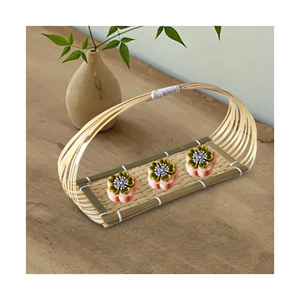 Bandeja de Servir de Bambú Ecológica para una Vida Sostenible - Product Image 1