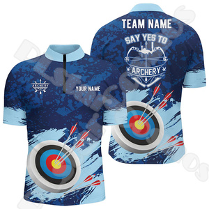 T-shirt for Men Hunting T Shirts Comfortable Cotton Tops Tee Name Archery T Shirt Polo Archery Jersey Teamwear Tee Shirts - Product Image 6
