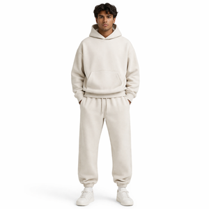 Wholesale Oem <b>2</b> <b>piece</b> <b>sets</b> sweatsuit matching <b>sets</b> tech fleece 450 gsm 100% cotton tracksuit Custom Tracksuit For Men - Product Image 1
