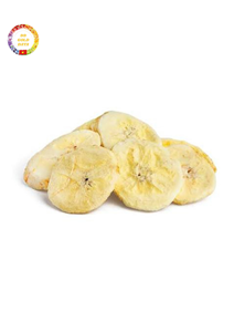Custom OEM Freeze Dried Banana Slices Natural Tropical Fruit Snack Crispy Banana Chips with Private Label Packaging for Global - Product Image 2