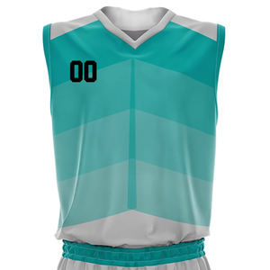 Ensemble maillot et short de basketball en sublimation intégrale pour unisexe, qualité supérieure, impression personnalisée, uniforme de basketball à faible MOQ - Product Image 4