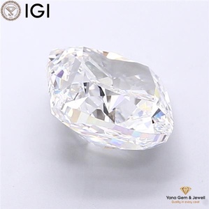 เพชร CVD ที่ได้รับการรับรองจาก IGI ขนาด 4.00 กะรัต สี D ความสะอาดระดับ VS1 รูปทรงสี่เหลี่ยมคุชชั่น สำหรับแหวนเพชรเม็ดเดี่ยวสุดหรู - Product Image 6