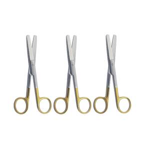 TC Operating Dressing <b>Scissors</b> Straight 14.5cm 5.5 Inch Surgical Medical Instruments Stainless Steel 3 Pcs Set Orthopedic - Product Image 6