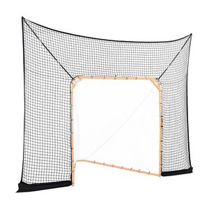Rete da Lacrosse 12x9 piedi con Accessori Completi, Montaggio Rapido e Semplice, Rete di Protezione per Porta da Hockey e Lacrosse per Allenamento, Copertura Estesa - Product Image 6