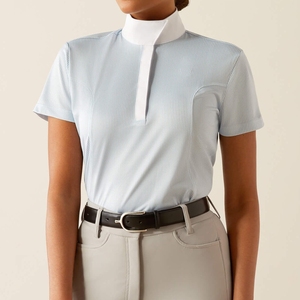 Chemise de compétition équestre de haute qualité, extensible dans 4 directions, en tissu technique doux au toucher, idéale pour la compétition et les spectacles. - Product Image 6
