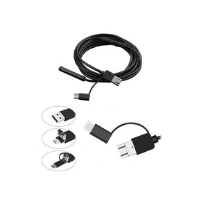 Caméra d'inspection HD, outil d'inspection de sécurité, caméra endoscopique étanche 1200P avec connectivité USB Type C - Product Image 3