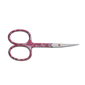 Ciseaux à barbe en acier inoxydable pour la coupe des poils du visage, des sourcils et des poils du nez, ciseaux de coiffure avec logo et couleur personnalisés - Product Image 4