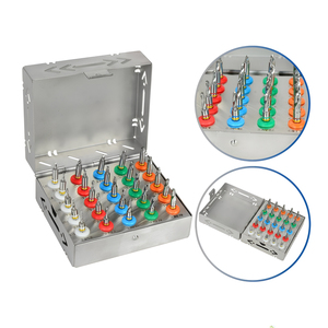 ชุดดอกสว่านรูปกรวยสำหรับปลูกฝังฟัน Sambrialmed International Dental Implant Conical Drills Kit 25 ชิ้น พร้อมจุกปิด  ชุดเครื่องมือผ่าตัดแบบใช้มือ SI-25-800 ได้รับการรับรองมาตรฐาน CE - Product Image 5
